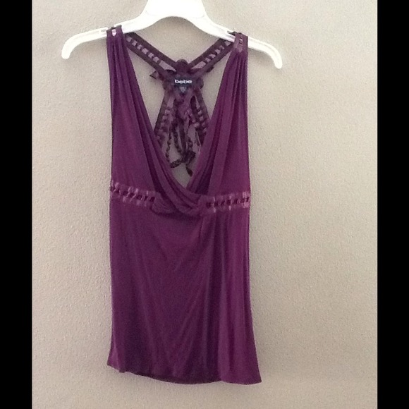 Babe plum halter top