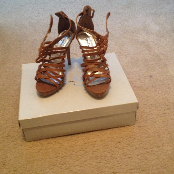 Brown heels