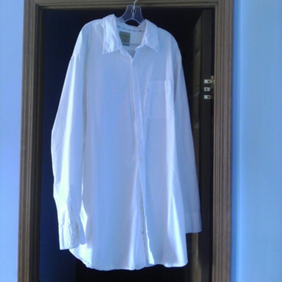 White button down oxford