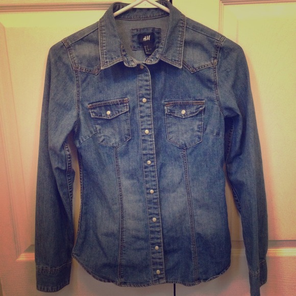 HM denim shirt