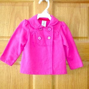 CARTERS PINK JACKET!! 12M TODDLER