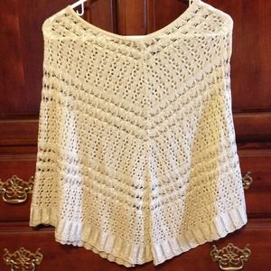 Cream Drape Sweater