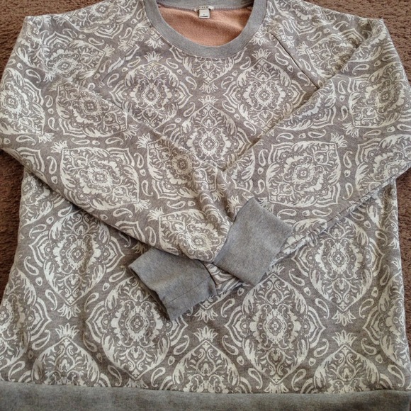Printed JCrew sweatshirt