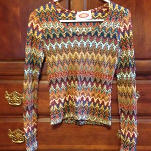 Cute Fall Colored Hippie Top ✌️
