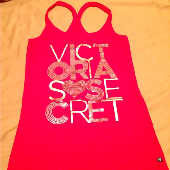Other site V. Secret blingracer back top. 20Firm