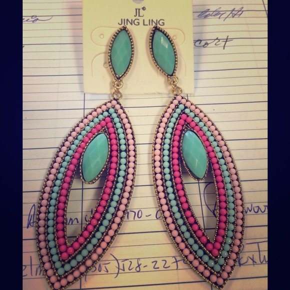 Multicolored earings