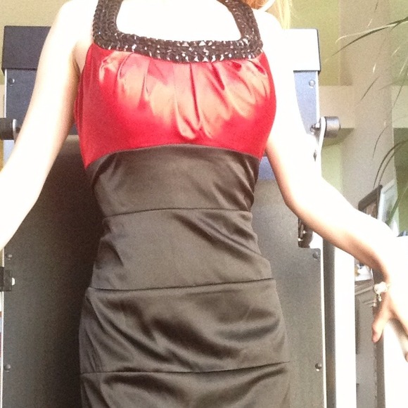 A Michelle Bohbot evening dress,.