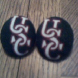 Gamecocks earrings
