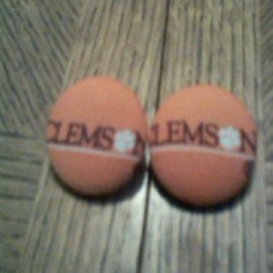 Clemson earrings