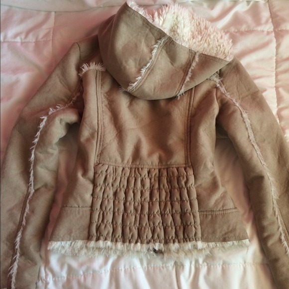 Suede Fur Jacket - Picture 2 of 3