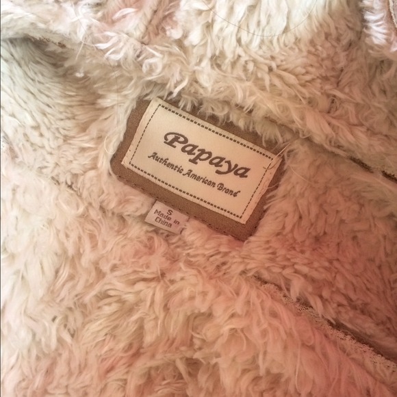Suede Fur Jacket - Picture 3 of 3