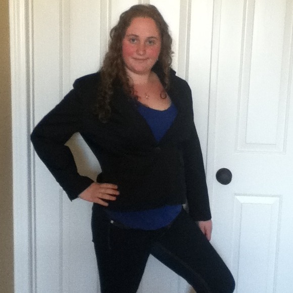 Style & Co. Collection Petite Black Blazer