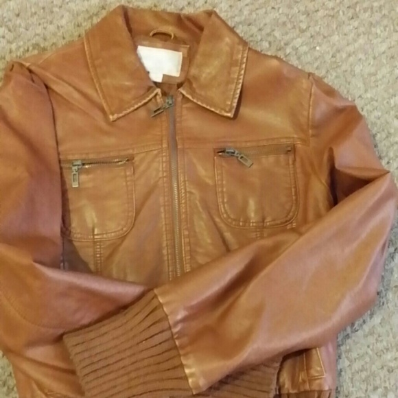 Faux Leather Jacket