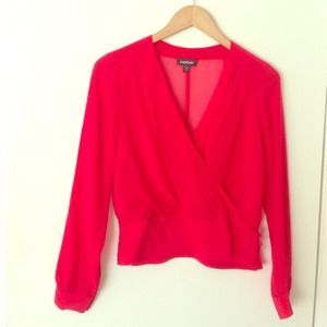 Bebe schiffon blouse