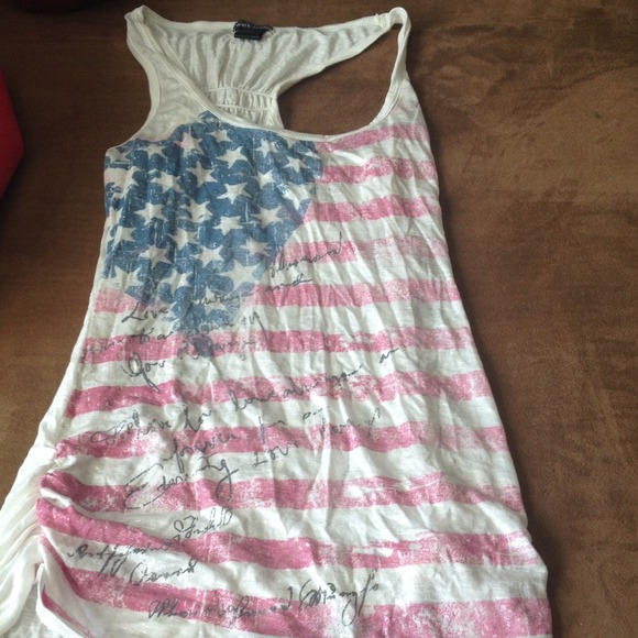Flag tank top