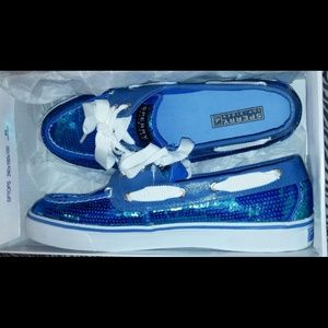 **Hold**Sperry sequins shoes