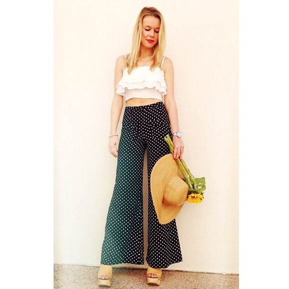 LF Stores spring 2014 ruffle crop top bralette - Picture 3 of 4
