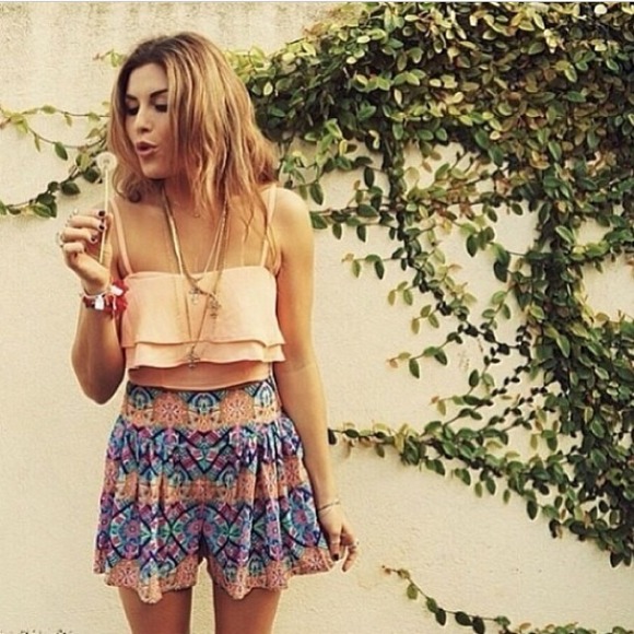 LF Stores spring 2014 ruffle crop top bralette - Picture 4 of 4