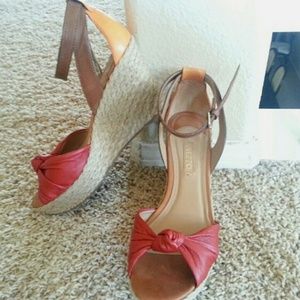 Cute spring Wedged heels