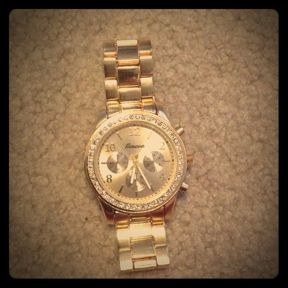 Designer gold watch!!