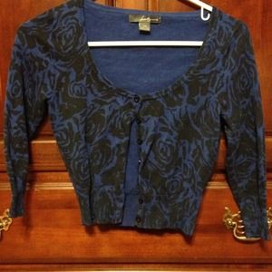 F21 Short Blue Sweater
