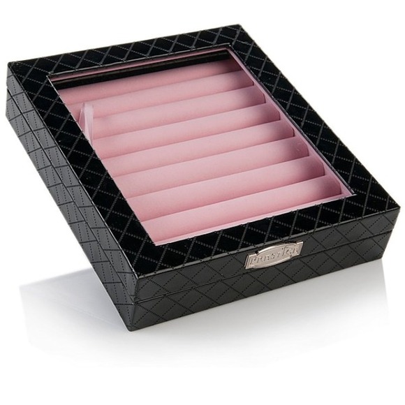 Small Quilted Leather Ring Box