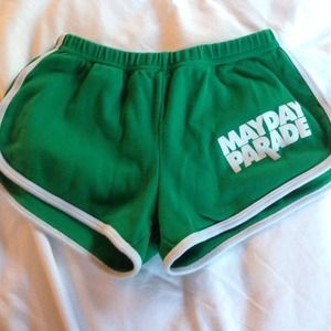 green mayday parade shorts