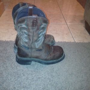 SOLD on vinted Justin gypsy steel toe