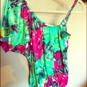 Beachy One Shoulder Top