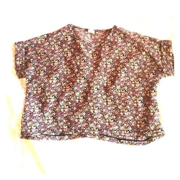 Loose Floral Top