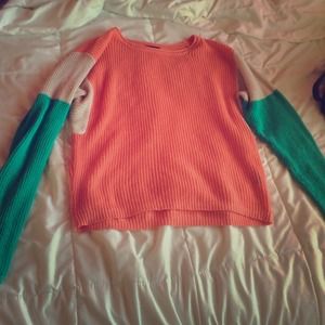 Tri-Color Sweet Knit