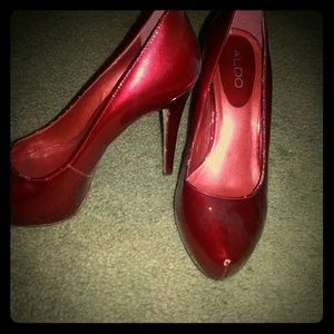 Red high heels