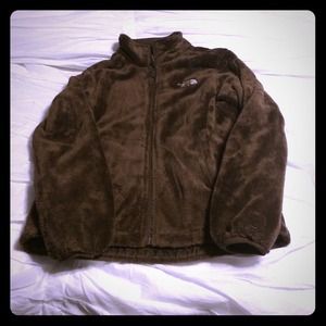 Women's brown North face jacket
