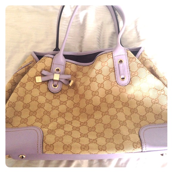 Authentic Lavender Gucci Bag
