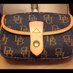 Denim Dooney & Bourke Wristlet
