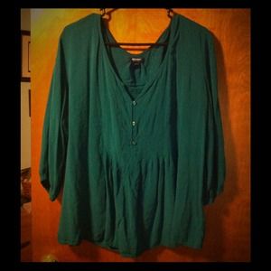 Old Navy Green Blouse