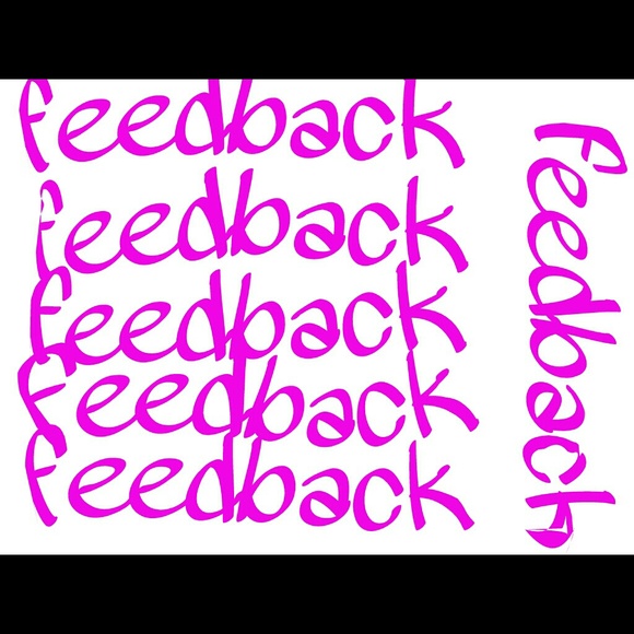 Feedback