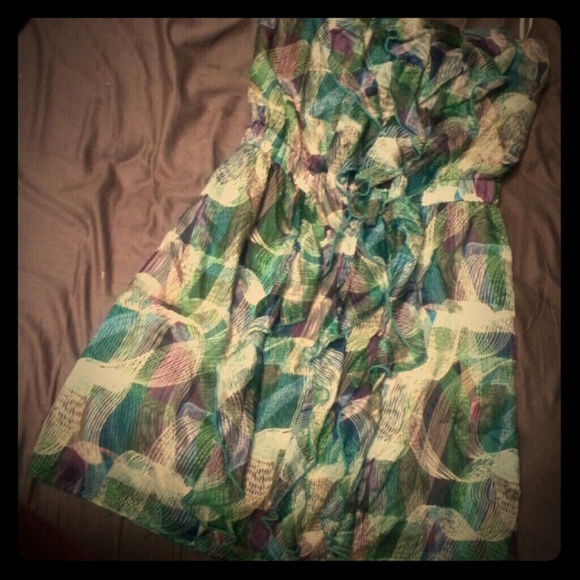 SUPER SEXY strapless mini dress - Picture 1 of 4