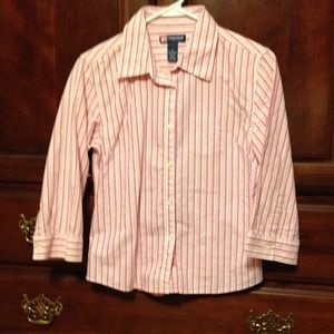 Duck Head Pink Button Up
