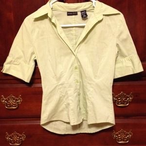 Light Green Button Up