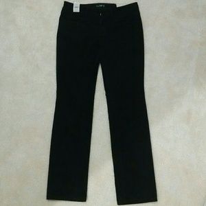 NWT LOFT Black Corduroy Pants | 26/2P
