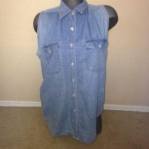 Denim tank