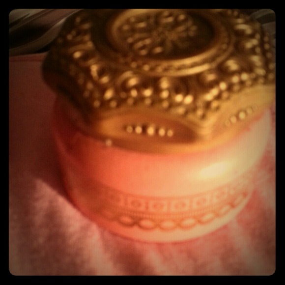 Old vintage avon cream bottle