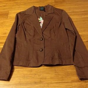 Brown Blazer