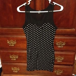 Black Polka Dot Dress