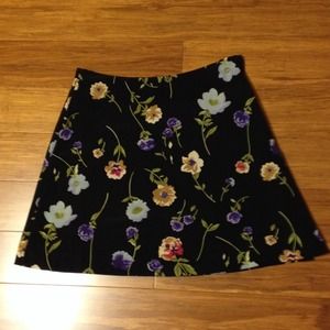 Rampage Floral Mini Skirt