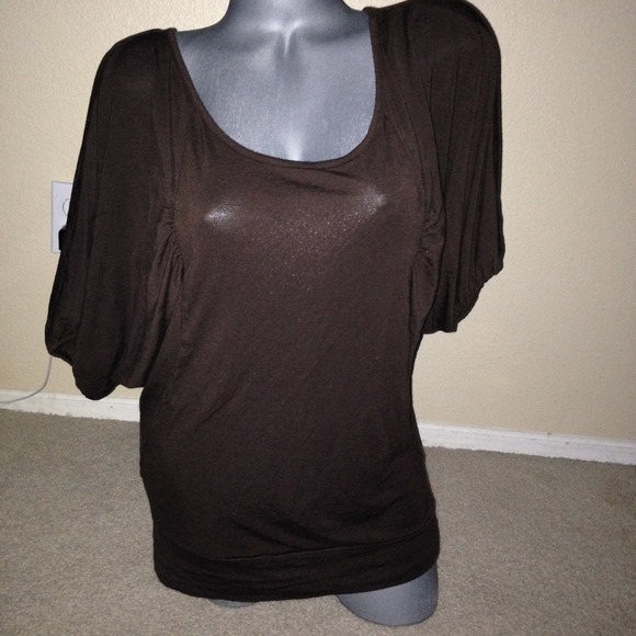 Brown blouse