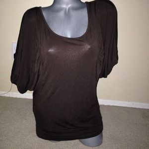 Brown blouse