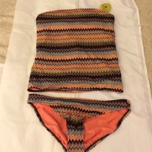 Missoni 2 piece tankini swimsuit never worn