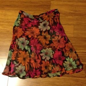 Floral Skirt